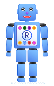 Words that begin with the letter R - Robot.