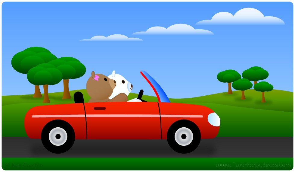 Educational videos with the Two Happy Bears