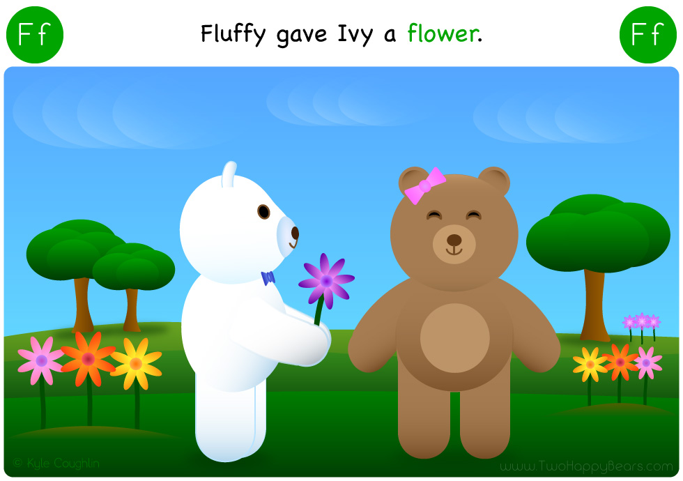 F is for flower